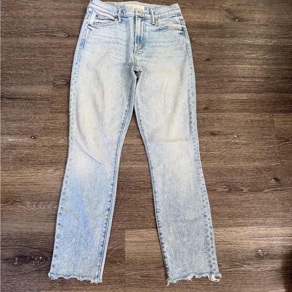 MOTHER Denim - MOTHER Light Wash Straight Leg Jeans